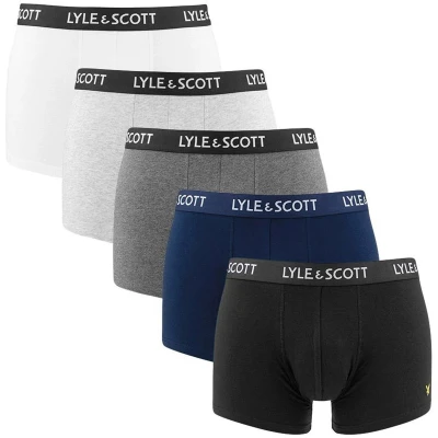 Afbeelding van Boxers Lyle &amp; Scott 5 Pack Miller Trunks