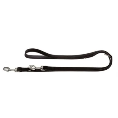 Afbeelding van HUNTER Softie Art Nubuk Nikkel Training Touw, 15 x 200 cm, Medium, Zwart/Nappa Zwart