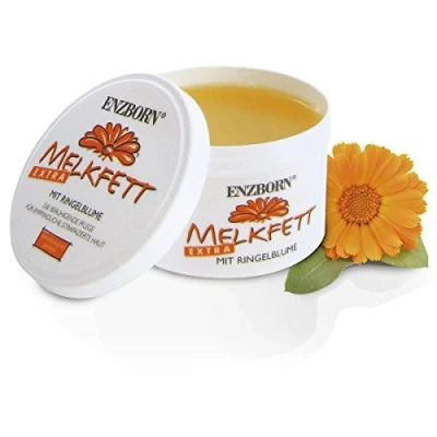 Afbeelding van Enzborn Melkvet Extra met goudsbloem 250 ml, 1 stuk verpakt (1 x ml), Ml stuks)