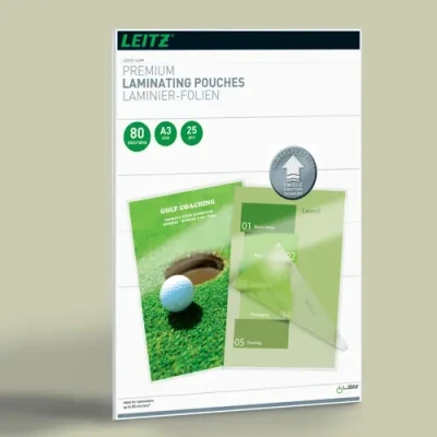 Afbeelding van Lamineerhoes Leitz iLAM A3 2x80micron 25stuks