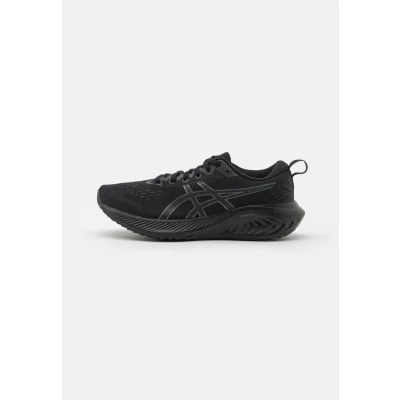 Afbeelding van Asics Gelexcite 10 Hardloopschoenen neutraal, Dames, Maat: 37.5, Black/carrier grey Kunststof/ textiel