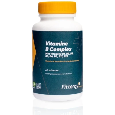 Afbeelding van Fittergy Vitamine B Complex Tabletten 60TB