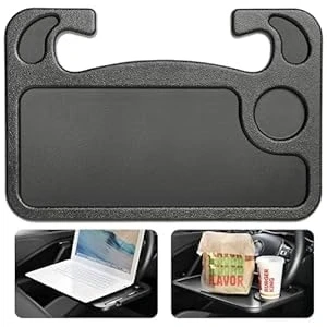 Afbeelding van Autotafel voor bestuurder, tafel auto, stuurtafel, laptophouder, past op het stuur van de meeste voertuigen