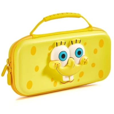 Afbeelding van Nickelodeon SpongeBob SquarePants Face Design Carry Case for Nintendo Switch CONFIDENTIAL