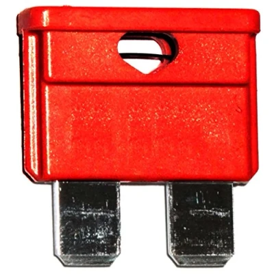 Afbeelding van AERZETIX C10348 10 x zekeringen 10A rood midi 19mm 6V 12V 24V 36V voor auto motorfiets vrachtwagen