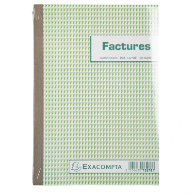 Afbeelding van Manifold Factuur 21x 14,8 50 dupli FR per 10