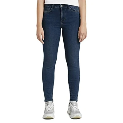 Afbeelding van TOM Tailor Denim NELA Jeans Skinny Fit Used mid stone blue, Dames, Maat: XSx32, blue