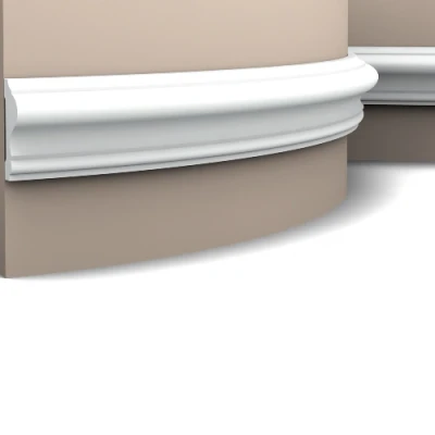 Afbeelding van Orac P8020F wandlijst 200x6x2.6 cm wanden decoratieve verfraaiing