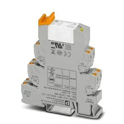 Afbeelding van Phoenix Contact PLC RPT 60DC/21 21 Relaismodule Nominale spanning: 60 V/DC Schakelstroom (max.): 6 A 2x wisselcontact