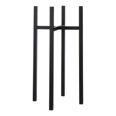 Afbeelding van Ascot Plantenstandaard XL L37,5 x B37,5 H71 cm Metaal Zwart