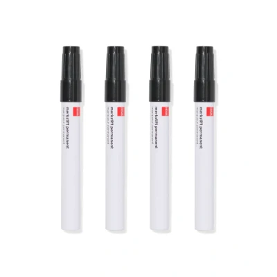 Afbeelding van HEMA Permanent Merkstiften Zwart 4 Stuks
