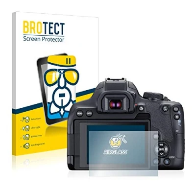 Afbeelding van BROTECT Screenprotector voor Canon EOS 850D Folie Beschermfolie Beschermglas transparant