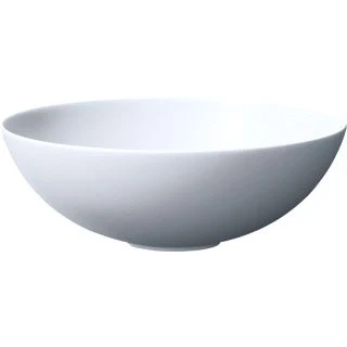 Afbeelding van Looox waskom rond lxbxh 40x40x15cm mat wit wwk40mw