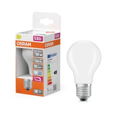 Afbeelding van OSRAM 4099854464997 LED lamp Energielabel D (A G) E27 5.9 W Koudwit (Ø x h) 60.00 mm 1 stuk(s)