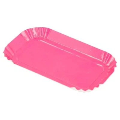 Afbeelding van Garcia de Pou 100 Eenheid Rechthoekige Mini Platen, 4 x 8 cm, Karton,