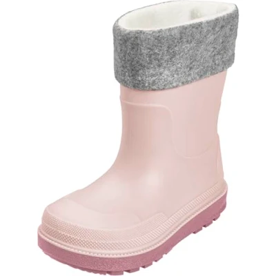 Afbeelding van Playshoes Jongens Unisex kinderen gevoerde rubberlaarzen, roze sok, 20 EU, EU