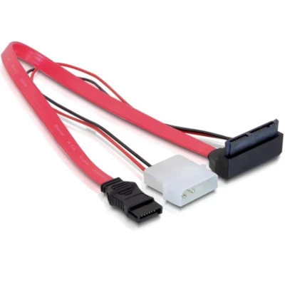 Afbeelding van Micro SATA naar en Molex voedingskabel Delock