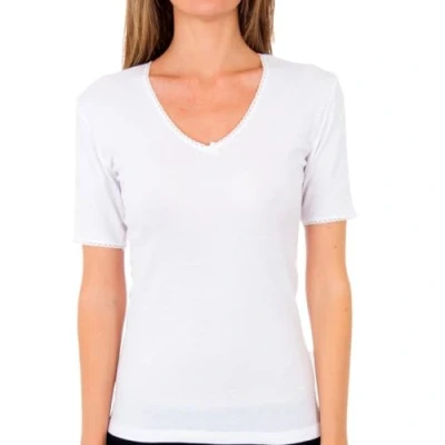 Afbeelding van APP01BS Thermisch T shirt Met Korte Mouwen Voor Dames Maat S