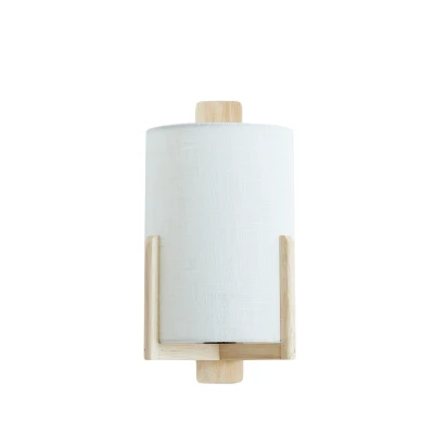 Afbeelding van Light &amp; Living Wandlamp LITTO 22x18x36cm Bruin