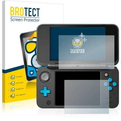 Afbeelding van BROTECT Screenprotector voor Nintendo 2DS XL Folie Beschermfolie matte (2 Stuks)