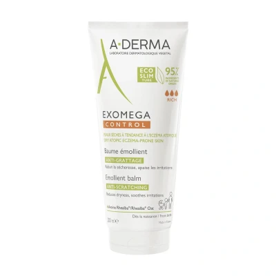 Afbeelding van A DERMA — EXOMEGA CONTROL Jeukwerende EMOLLIËRENDE BALSEM
