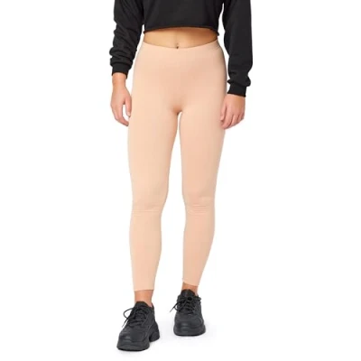 Afbeelding van Bellivalini GEFÜTTERT Legging, Dames, Maat: Large, Skin