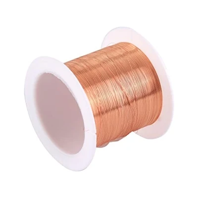 Afbeelding van Koperdraad, magneetdraad, 0,1 mm, 50 m, geëmailleerde koperlakdraad voor transformator, inductiespoel