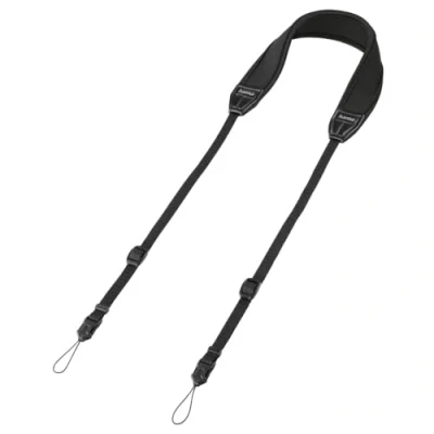 Afbeelding van Hama Camera draagriem &quot;Loop 130&quot;, neopreen, zwart