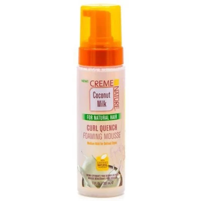 Afbeelding van Creme of Nature Coconut Milk Curl Quench Foaming Mousse 207ml