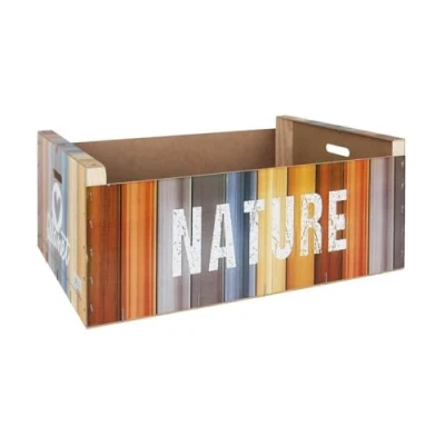Afbeelding van Opbergbak Confortime Nature Hout Multicolour 58 x 39 21 cm (3 Stuks)