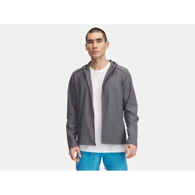 Afbeelding van Under Armour Launch Windjack Grijs M Man