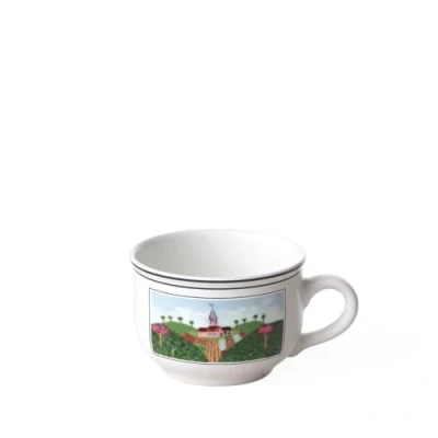 Afbeelding van Villeroy en Boch Design Naif theekop, 250 ml, hoogte: 6 cm, premium porselein, kleurrijk