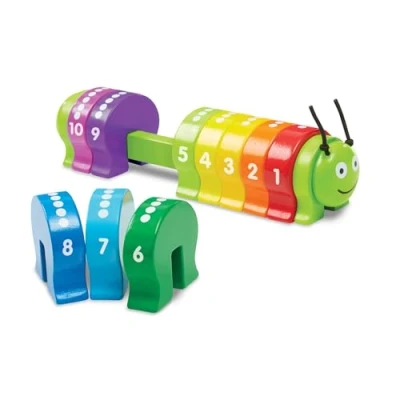 Afbeelding van Melissa &amp; Doug Counting Caterpillar , Developmental Toy Motor Skills Problem Solving 2+ Gift for Boy or Girl