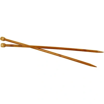 Afbeelding van Creotime Breinaalden Bamboe 8 Mm 35 Cm