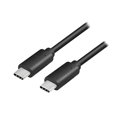 Afbeelding van LogiLink USB kabel 3.2 Gen1 (USB 3.0 / 3.1 Gen1) C stekker, stekker 1.00 m Zwart CU0129