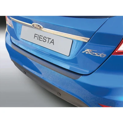 Afbeelding van RGM ABS Achterbumper beschermlijst passend voor Ford Fiësta MK7 3/5 deurs 10/2008 6/2017 Zwart