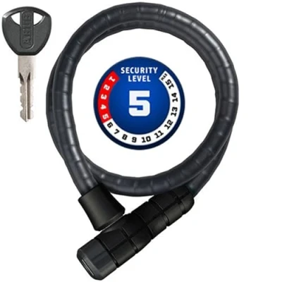 Afbeelding van Abus pantserkabel Microflex 6615K/85/15 black SL13410