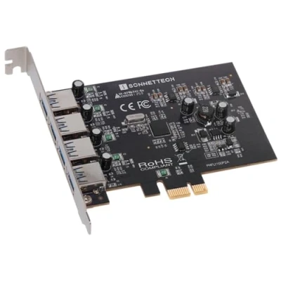 Afbeelding van Sonnet Technologies USB3 4PM e Allegro PCI kaart (4 poort, USB 3.2)