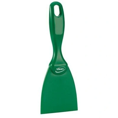Afbeelding van Vikan Handschraper Recht 75mm Smal Groen