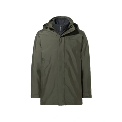 Afbeelding van Vaude 3IN1 Hardshelljas, Heren, Maat: 3XL, Khaki