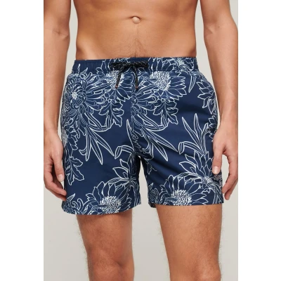 Afbeelding van Superdry Zwemshorts, Heren, Maat: XL, Blue chrysanthemum print