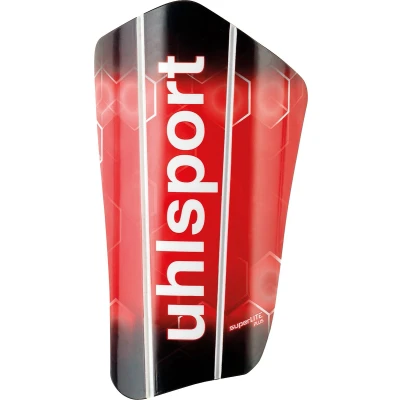 Afbeelding van Uhlsport Super Lite Plus Scheenbeschermer Rood / Wit Maat: XXS (107125 CM)