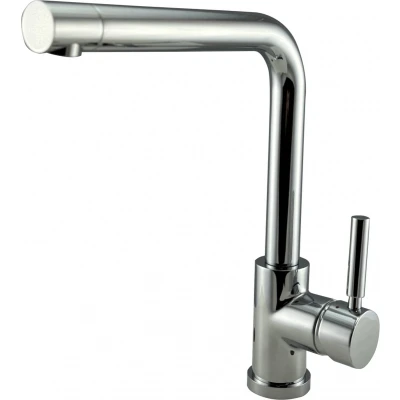 Afbeelding van Franke Galley Square Keukenkraan chroom met draaibare uitloop 115.0559.596