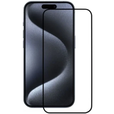 Afbeelding van MYWAY, Schermbeschermer Geschikt voor Apple iPhone 15 ontwerp 3D Easy Glass Case Friendly, Transparant