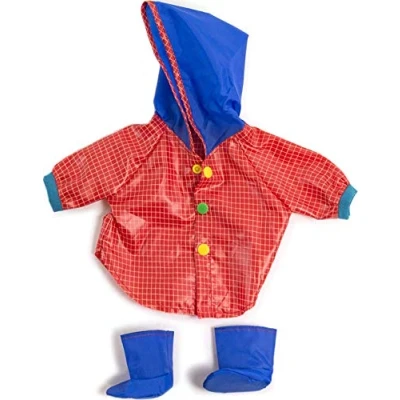 Afbeelding van Miniland 31556 poppenkleding, rood, blauw, 38 40 cm