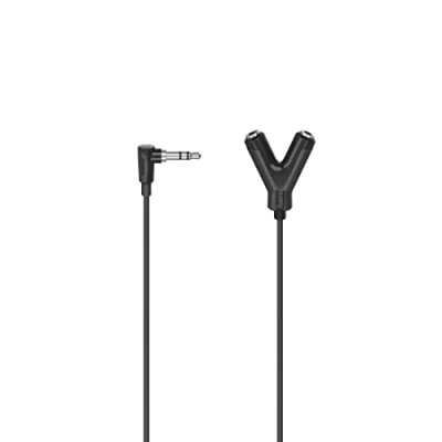 Afbeelding van Hama Audioadapter 3,5 Mm Jack Stekker 2 X Kop. Stereo