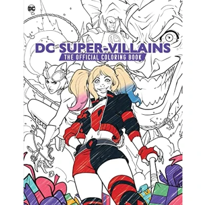 Afbeelding van DC Super Villains: The Official Coloring Book