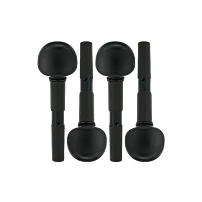 Afbeelding van Wittner 270111MO4, set van 4 viool fijnstemknijpers, voor 4/4 3/4 viool, Ø 8.6/1:30, zwart, 4, Made in Germany