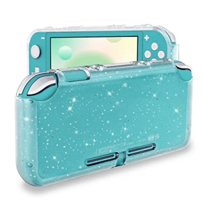 Afbeelding van DLseego Protective Case Compatible with Switch Lite 2019, Crystal Glitter Bling Soft TPU Cover Shockproof and Anti Scratch Design for