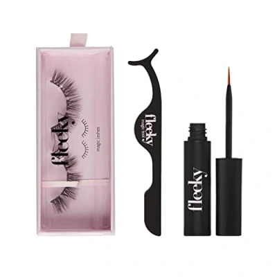 Afbeelding van fleeky Wimpernset voor Beginners: Vegan Nepwimpers Kit met Lijm en Applicator een Natuurlijke Look